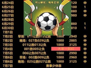 足彩胜平负全买必中？一个数学真相与三个现实陷阱